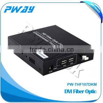 DVI Fiber optical transceiver extender with 1080p with 10km distance