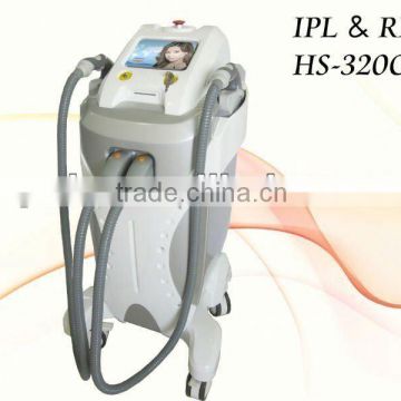 Chinese Apolo Med CE& ISO approved beauty machine ipl&rf e light skin rejuvenation system