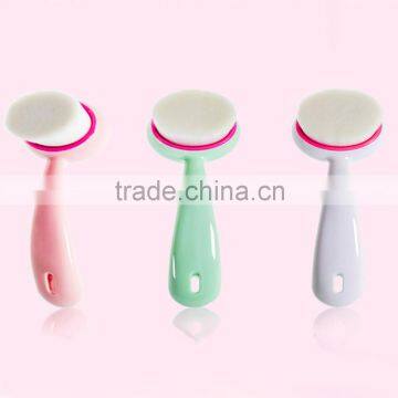 Soft Fiber Face Clean Deep Cleansing Wash Pore Facial Brush