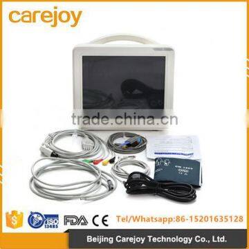 12.1-inch 6-Parameter Patient Monitor portable vital sign monitor with low price