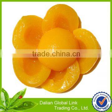 Canned canned yellow peaches halves 3100ml