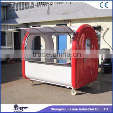 JX-FR220E New model manufactur potato kiosk French fries booth Fast food kiosk for sale/mobile food carts