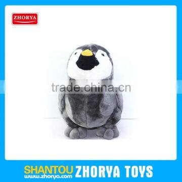 Zhorya Hot Sell gray Little Penguin kids gift Animal Plush Toys