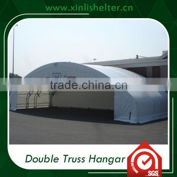 Double truss Strong Steel Arch Span Aircraft Hangar Tent