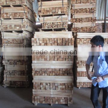 Rubber wood sawn timber lumber / KD timber