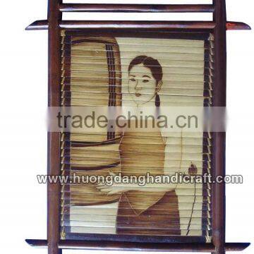 Bamboo painting from Vietnam leading company