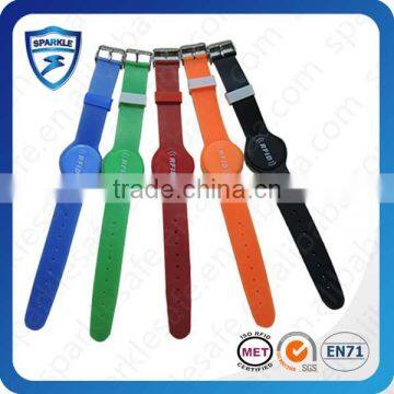 LF 125khz HF 13.56mhz access rfid wristband