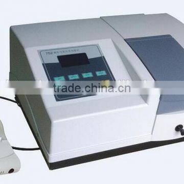 Laboratory UV/VIS Spectrophotometer China UV752P with Printer