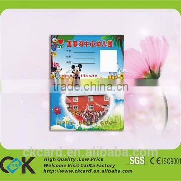 Customize eco-friendly PVC/PET/ABS printing kindergarten card