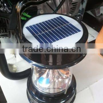 solar energy LED portable lamp, multi-function solar camp emergency light