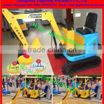 kids racing car simulate excavator