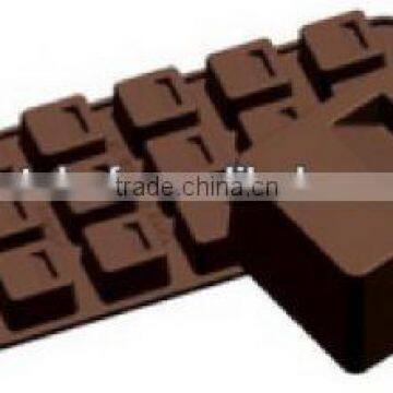 Silicone square chocolate moulds