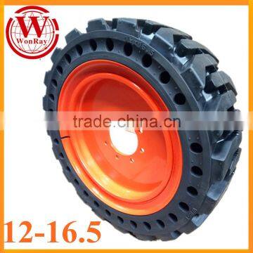 8 wheel nuts 12-16.5 tire solid with 203.2 mm lug holes circle