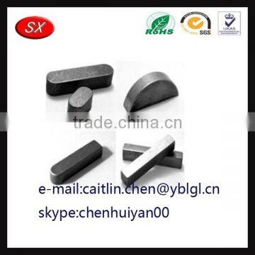 Round ended Feather Shaft Machine Key keystock Metric 3 X 3 X 50 MM 25 LOT