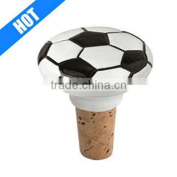 2.25-Inch ceramic real cork bottle stopper for sale