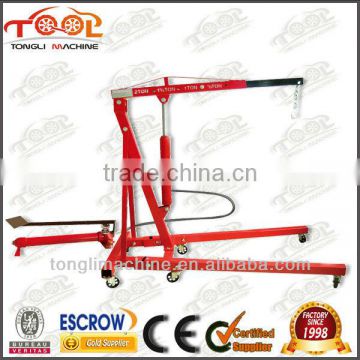 1 ton TL1100-1 hydraulic foldable crane hot sale