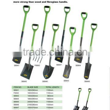 PAGE 3 SHOVELS WITH STEEL TUBE PVC COATED HANDLE +TPR GRIP