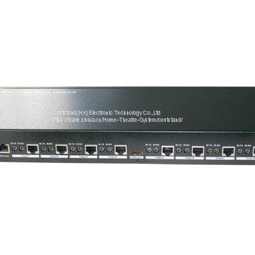 Coutstand 4k X 2k 1 to 8 100m HDMI splitter with HDBaseT technology support HDCP for Home Theater