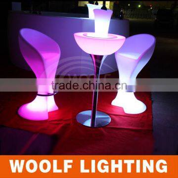 Waterproof Color Changing Decorative LED Bar Illuminated Chair photo-5