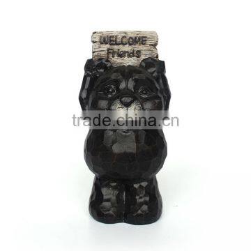 Welcome Ornament Polyresin Bear Garden Sculpture photo-5