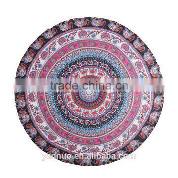 Guangzhou Round Donut Beach Towel Printed Cotton For Sunscreen shawl Beach mat