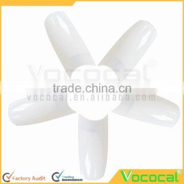 500 PCS Women Ladies Home Salon ABS False Artificial Nail Art Tips Decorations photo-4