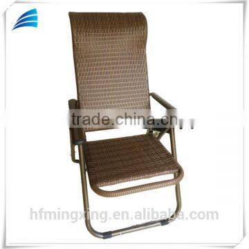 Garden Backyard Rattan Waterproof Outdoor Chaise Lounge