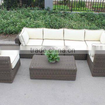 All Weather Use Wicker Sofa Set Patio Furniture photo-2