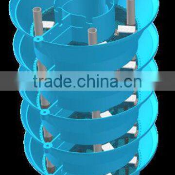 Decorative New Design Lamp Post Green Planter Stackable Flower Pots photo-4