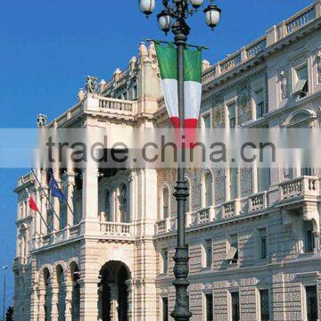 China Supplier 10 Meters Galvanized Ornamental Lamp Post photo-2