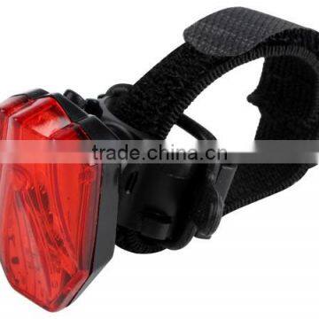 High Quality Waterproof Bike Light 4 LED USB Safety Bicycle Rear Light photo-3