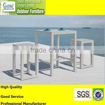 Outdoor Furniture Patio Furniture Waterproof Polywood Bar Stool And Bar Table Garden Furniture