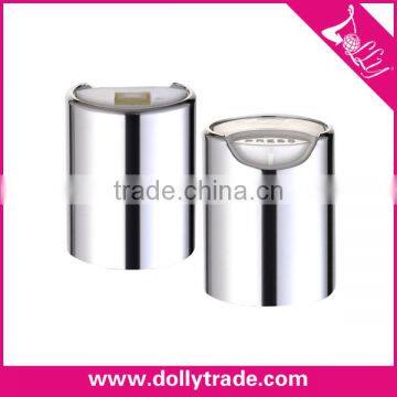 28/415mm  China UV Coating Plastic Cap Disc Top Cap for Bottles