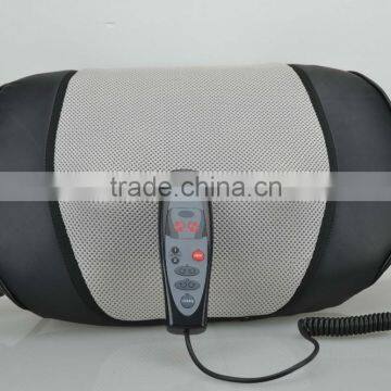 New Back Pleaser Massage Shiatsu Cushion Heat Rolling Chair Lounger Kneading Plus photo-2