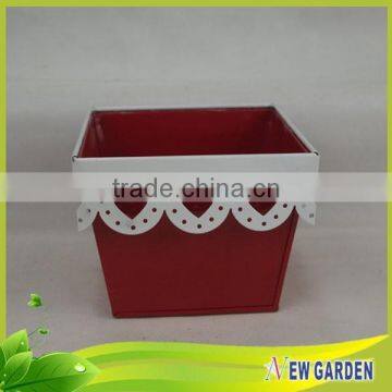 High Quality Latest Design Stylish Red Pot Painting Designs,plant Pot photo-4