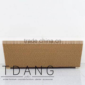 Alfresco Outdoor Wicker Bench - Vietnam Garden Outdoor Furniture - Poly Rattan Material photo-4