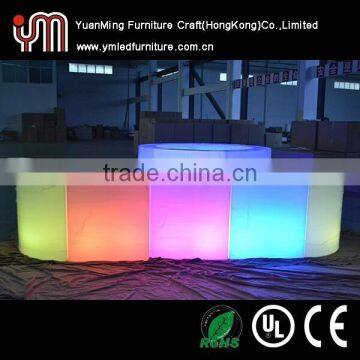 Modern Light Up Bar Table/Plastic Led Bar Table/Glowing Led Bar Table YM-BT9080 YM-BT8090 photo-3
