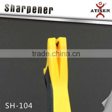Non- Slip Rubber Super-hard Tungsten Steel Grip Sharpener photo-2