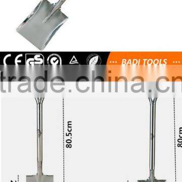 High Quality Stainless Steel 32 Inch Long Handle Agriculture Farming Digging Garden Shovel BD-740