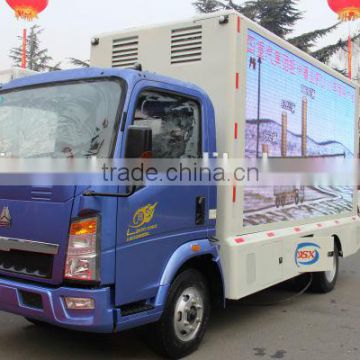 SINOTRUK LED truck mobile advertising led display