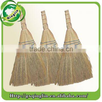 New Product Home Usage Straw Sorghum Broom With Wooden Handle photo-2