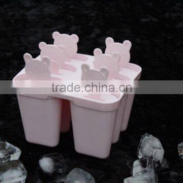 Food Grade PP Cute g 6 Units Plastic Ice Cream Mold For Kids photo-3