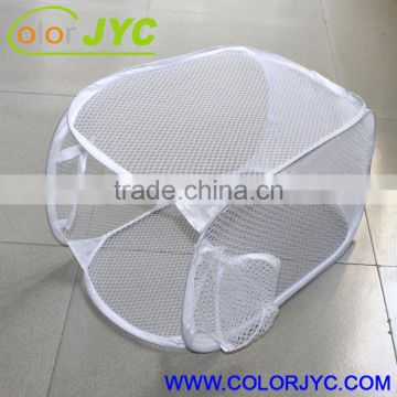 High quality folding mesh laundry basket