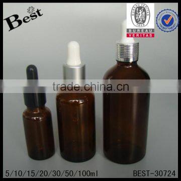 5ml 10ml 15ml 20ml 30ml 50ml 100ml Amber Essential Oil Glass Bottle Dropper Glass Bottles for Essential Oil photo-6