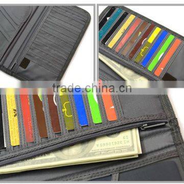 600D Polyester Credit Wallet Holder