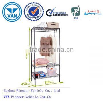 Movable Household Clotheshorse,Metal Germent Rack,Cloth Rack