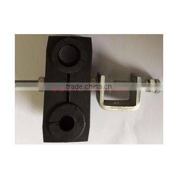 Optical Fiber and Power Cable Hanger, Optical and power cable Clamps