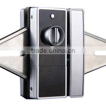 Smart Digital Password Code RFID Card Fingerprint Lever Lock for Sliding Glass Door photo-3