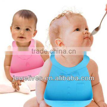 Waterproof Silicone Baby Bibs With Crumb Catcher With Animal Shape Bib photo-6