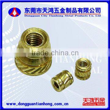 Brass hollow cylindrical turning parts